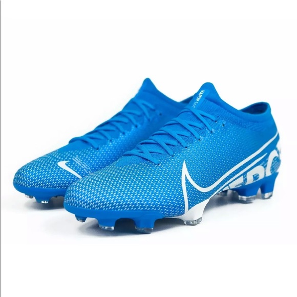 blue nike vapor football cleats